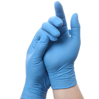 Gants S M L XL de nitriles gants/En455 de sécurité de nitriles de 12X24CM