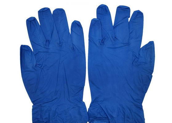 Gants de sécurité de nitriles d'EN455 EN374/gants jetables de vinyle de nitriles