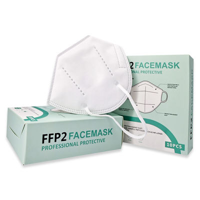 Masque protecteur protecteur jetable personnel de l'approbation FFP2 de la CE de protection 5Plys