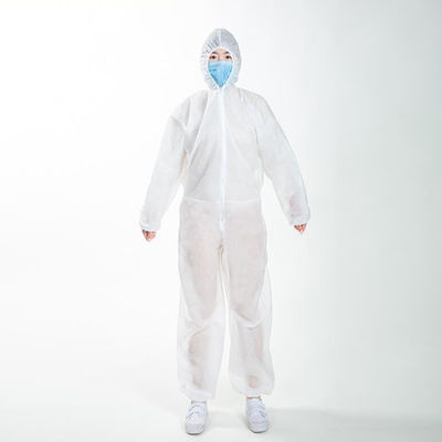 Quantité universelle 50 d'isolement d'ISO13485 SIGNO de taille jetable blanche de robe par cas