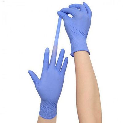 gants non médicaux de nitriles de longueur de S-XL 24cm/gants approuvés par le FDA de nitriles