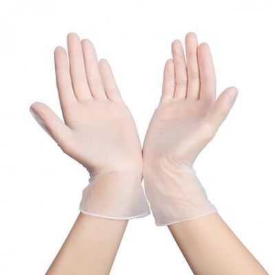 Couleur transparente jetable 1000PCs/CTN des gants XL de vinyle de Sugical d'anti glissement