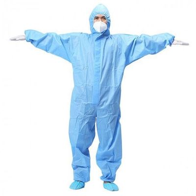 Costume chimique de combinaisons protectrices jetables du groupe 40Gsm de Signo avec le capot