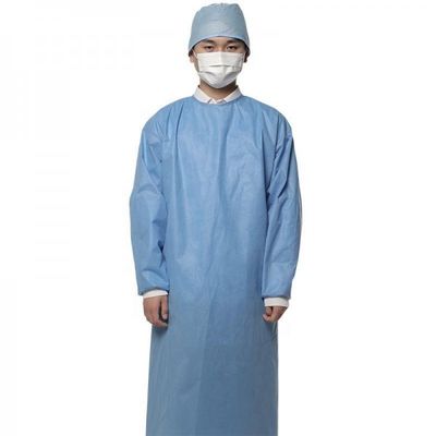L'isolement chirurgical de S-XXL SMS habille la robe de fonctionnement jetable