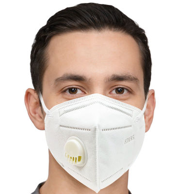 Masque protecteur protecteur jetable des adultes 5Ply KN95 avec la valve simple