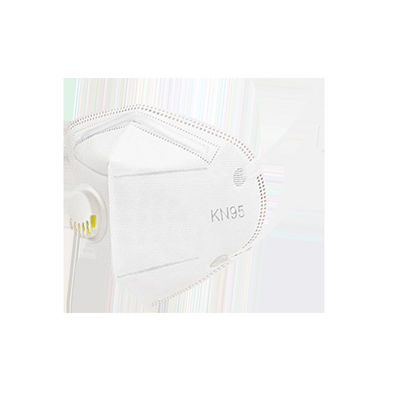 Masque protecteur protecteur jetable des adultes 5Ply KN95 avec la valve simple