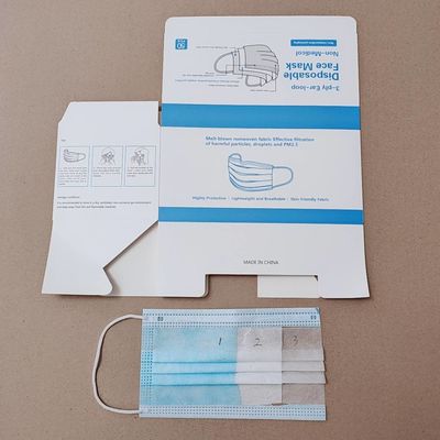 masque protecteur non tissé jetable bleu de masque protecteur des couches Ffp2