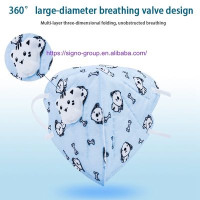 masque imprimé par enfants de la conception 3D/masque protecteur des enfants avec la valve