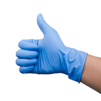 Signo 8 gants de nitriles de la résistance En374 de Mil Nitrile Mechanics Gloves Tensile