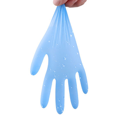 Preuve jetable durable de la poussière des gants 240mm d'examen des nitriles ISO13485