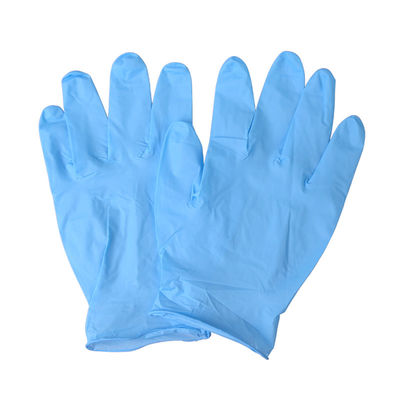 Milieu libre de gants de nitriles de poudre jetable industrielle de la classe I GB4806