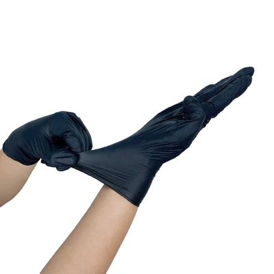 Anticorrosion 5 gants stériles de Mil Black Nitrile Gloves/hôpital XL