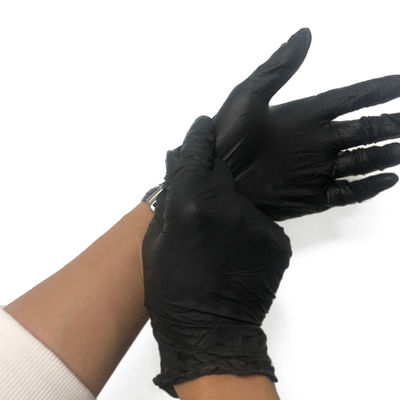 Allergie ne me classe pas les gants chirurgicaux de nitriles stériles/gants noirs XL de nitriles