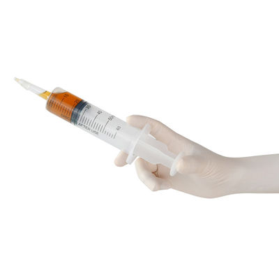 Gants jetables de main d'examen médical du latex EN374 aucune fuite