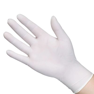 Le latex de la CE nqa 1,0 a saupoudré les gants chirurgicaux pour la protection de main AUCUN TROUS
