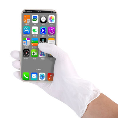 Gants industriels jetables de latex de la classe I de Microtouch/gants à usage unique de latex