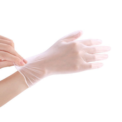 Gants jetables m moyennement grand XL de vinyle de sécurité