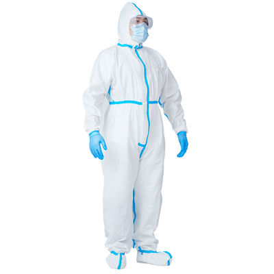 Combinaison protectrice jetable matérielle de SF