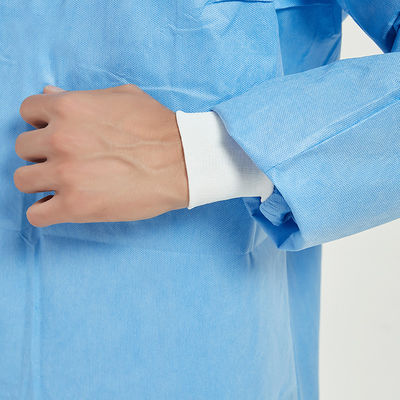 Robe chirurgicale renforcée jetable S-5XL de Smms de protection de sécurité