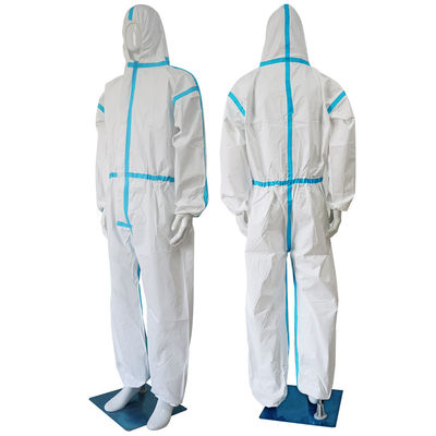 Habillement médical jetable d'hôpital de combinaison d'ISO9001 M/L/XL/XXL