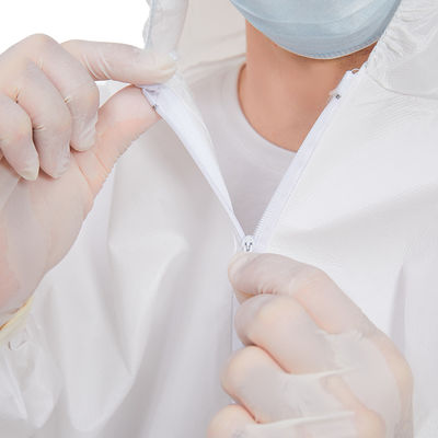 Humidité à capuchon non tissée de costume de combinaison de combinaison jetable d'EN1186 FDA perméable