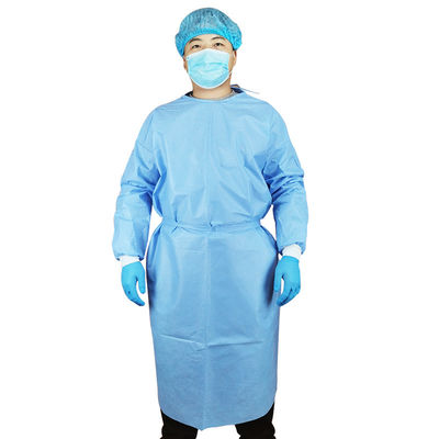 Robe imperméable d'isolement de 10 PCS/Box