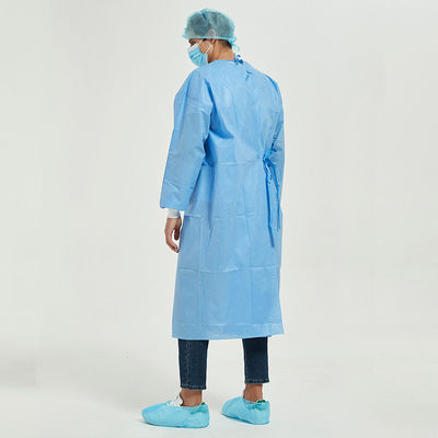 Non médical tricoté gifle le PE 35g les robes que jetables d'isolement nivellent 1