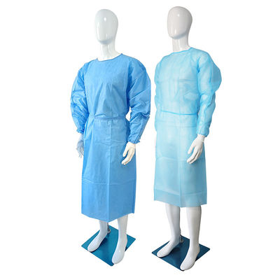 Les robes antistatiques d'isolement de 4xl 5xl gainent longtemps les robes jetables pour des médecins