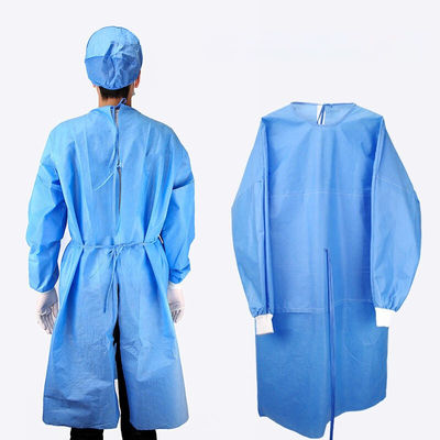 L'ODM d'OEM stérile de robes chirurgicales du niveau 3 à usage unique imperméables de Smms a accepté