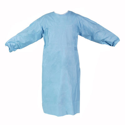 Habillement médical stérile de protection de robe chirurgicale des anti virus EN1186 non tissé