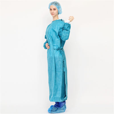 Les robes jetables durables de chirurgie de S-2XL chirurgicales frottent la robe pour des salles d'opération