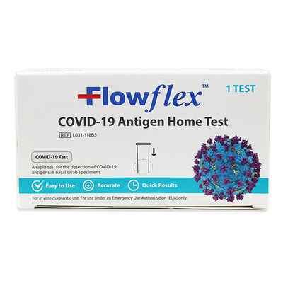 Certification rapide d'UE de Flowflex d'iHealth de kit d'essai d'antigène d'antigène diagnostique rapide d'ACP