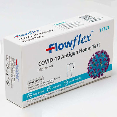 Certification rapide d'UE de Flowflex d'iHealth de kit d'essai d'antigène d'antigène diagnostique rapide d'ACP