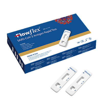 Essai nouvel d'antigène de syndrôme respiratoire aigu grave de Flowflex d'essai rapide nasal de l'écouvillon 19