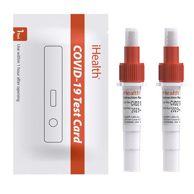 IHealth Clear 19 Rapid Self Test Nasal Swab FDA Kits à domicile