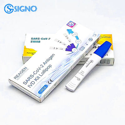25pcs clair 19 test rapide nasal nasopharyngé oropharyngé salive