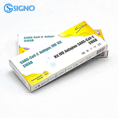 25pcs clair 19 test rapide nasal nasopharyngé oropharyngé salive