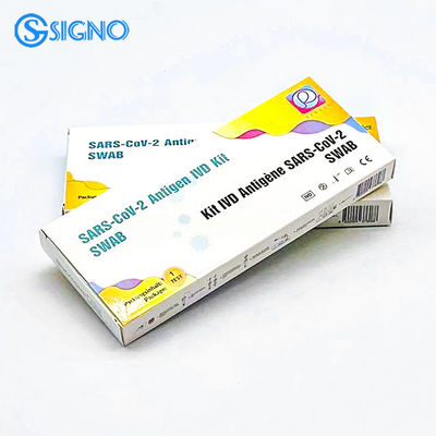 25pcs clair 19 test rapide nasal nasopharyngé oropharyngé salive