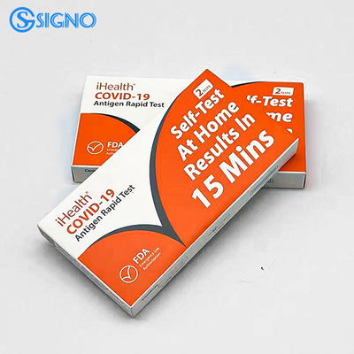 IHealth Clear 19 Rapid Self Test Nasal Swab FDA Kits à domicile