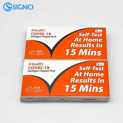 IHealth Clear 19 Rapid Self Test Nasal Swab FDA Kits à domicile