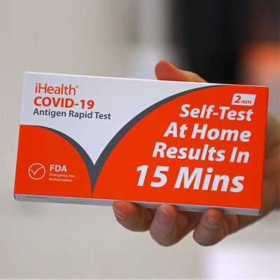 Spécimen nasal FDA d'antigène d'IHealth d'essai rapide d'écouvillon pour le secteur public