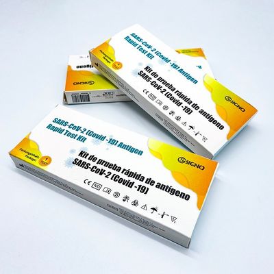 Diagnostic rapide de Kit Nasal Swab Signo IVD d'essai d'antigène d'individu de crachat de salive