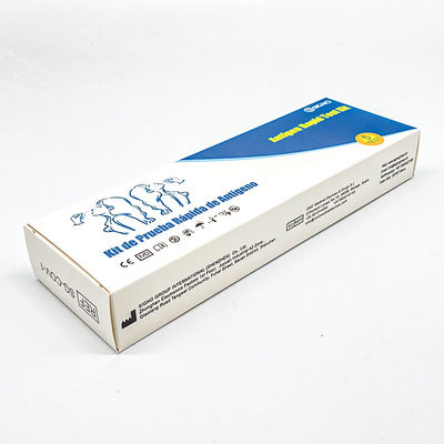 Essai rapide de Kit Antigen For Home Self d'essai de SAR Cov 2 nasaux de crachat de salive