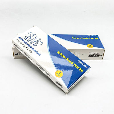 Essai rapide Kit Disposable Colloidal Gold Method de SAR Cov 2 d'antigène d'écouvillon