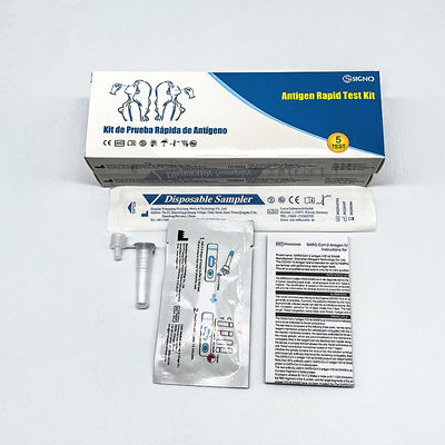 Méthode de vérification chimique minute du kit 15 d'autotest rapides à la maison d'antigène d'utilisation
