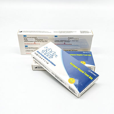Essai rapide Kit Nasal Swab d'antigène d'ODM d'OEM/diagnostic médical écouvillon de gorge