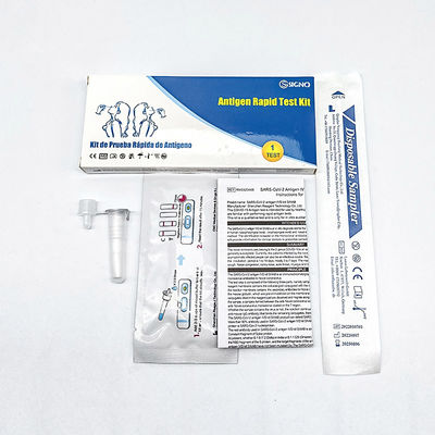 Essai diagnostique d'ACP de Kit One Step Sets For d'essai d'écouvillon d'antigène de salive