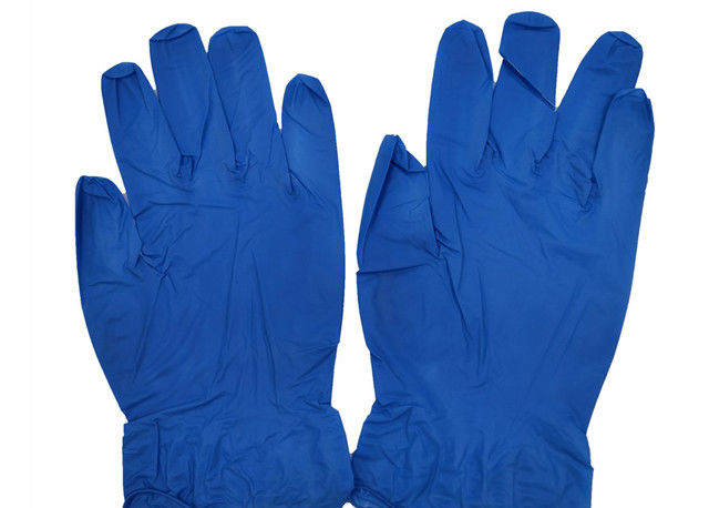 Gants de sécurité de nitriles d'EN455 EN374/gants jetables de vinyle de nitriles