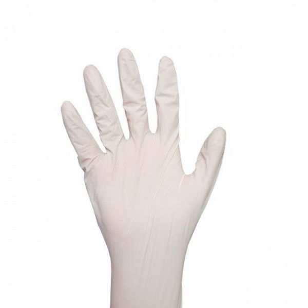 Classe portable que je les gants médicaux jetables de latex ai saupoudrée