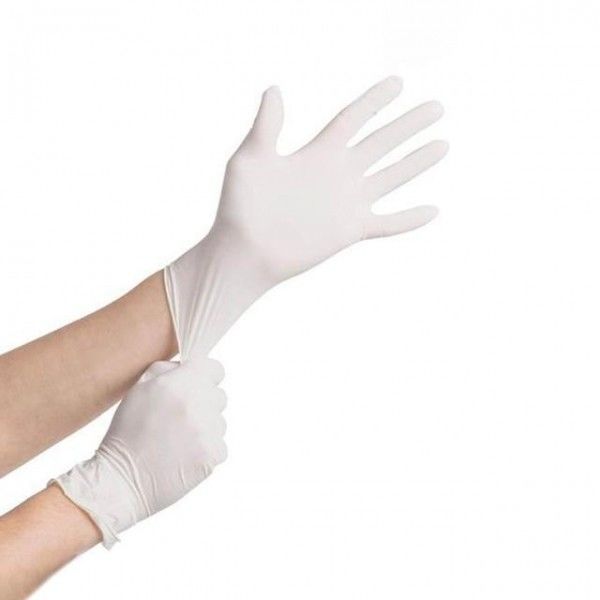 Gants médicaux jetables de latex de 12X24CM